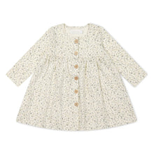 Jamie Kay Organic Cotton Poppy Dress - Dainty Egret Blues