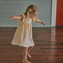 Nature Baby Bonnie Dress - Golden Stripe