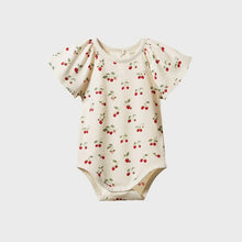 Nature Baby Faye Bodysuit - Strawberry Blush