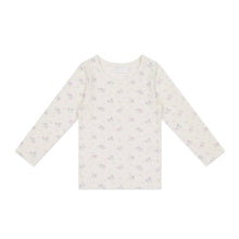 Jamie Kay Organic Cotton Long Sleeve Top - Thelma Orchid