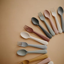Mushie Fork and Spoon Set