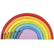 Te Reo Maori Rainbow Blocks