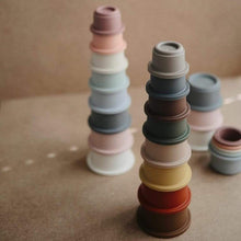 Mushie Stacking Cups Toy